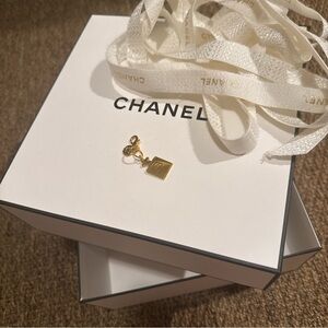Chanel sample box and charm
